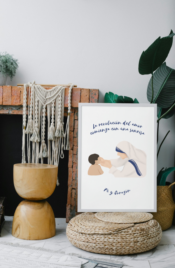 Lámina Madre Teresa